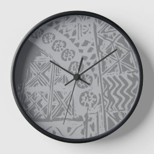 Horloge  Design Sables Géométriques