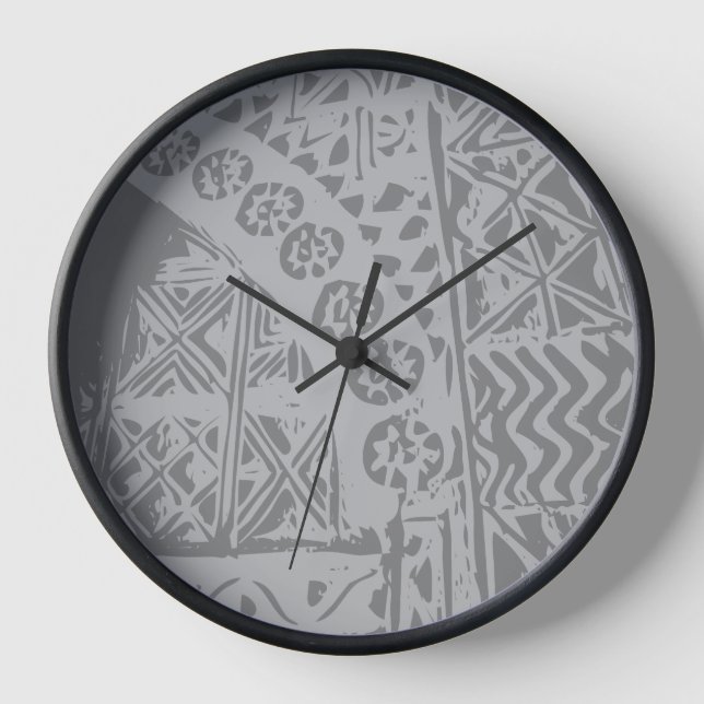 Horloge  Design Sables Géométriques  (Recto)