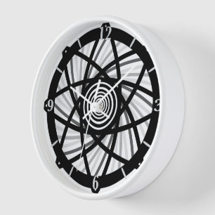 Horloge Dessin De La Ligne De Tempête