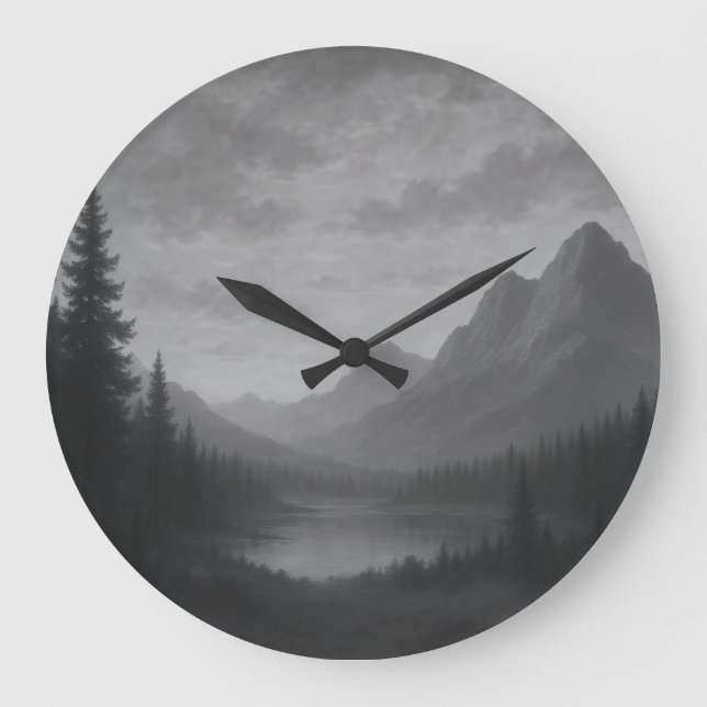 Horloge d'évasion de montagne (Recto)