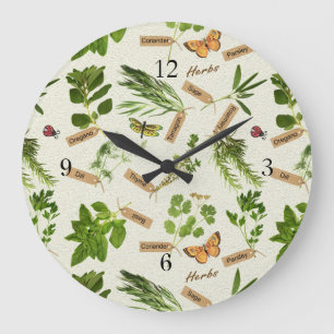 horloge d'herbes
