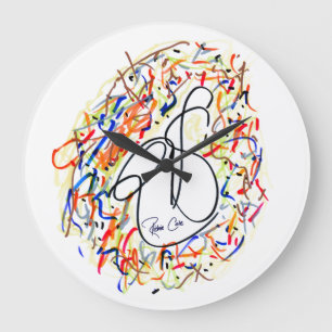 Horloge d'illustration par le Cole. de Richie de