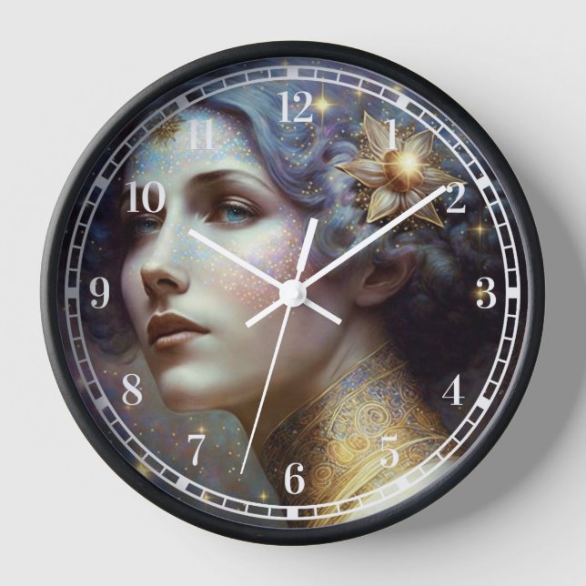 Horloge d'Imaginaire de déesse cosmique (Recto)