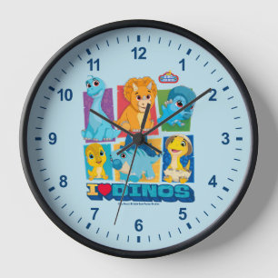 Horloge Dino Ranch   Dinosaure amusant et coloré