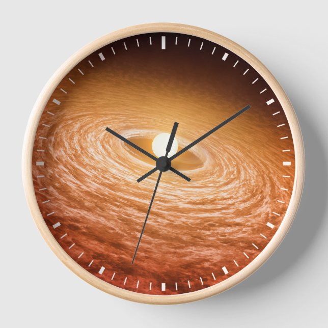 Horloge Disque De Matériel Autour De Star Fu Orionis. (Recto)