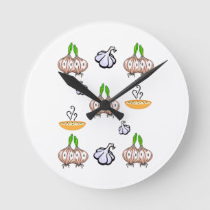 Horloge d'oignon de la cuisine de soupe