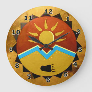 Horloge d'ours de Sun
