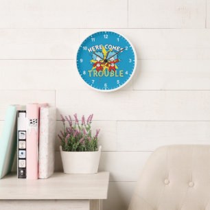 Horloge Dr. Seuss Chose Un Chose Deux Les Ennuis Arriven