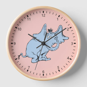 Horloge Dr. Seuss   Horton Vue de Côté