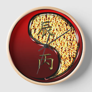 Horloge Dragon de Feu
