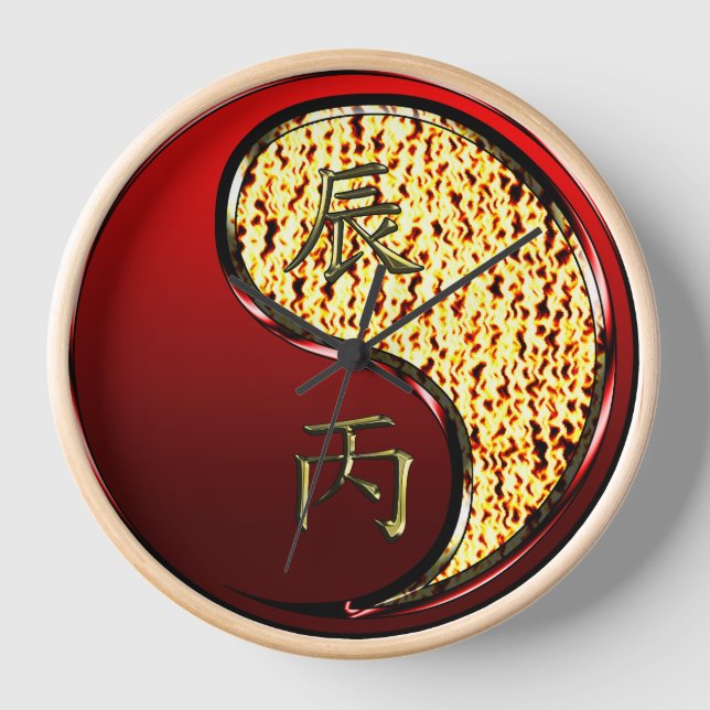 Horloge Dragon de Feu (Recto)