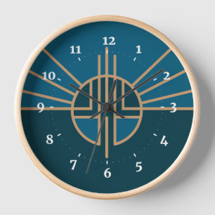 Horloge Drapeau de Lincoln, Nebraska