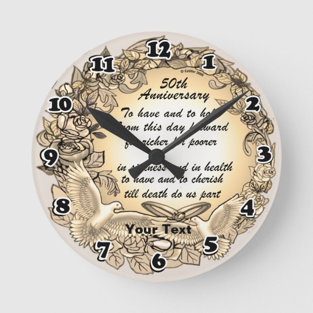 Horloge du 50e anniversaire (Recto)