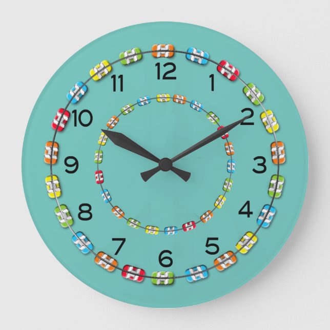 Horloge du bureau des accolades orthodontiques (Recto)