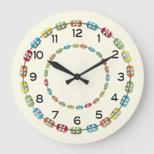 Horloge du bureau des accolades orthodontiques