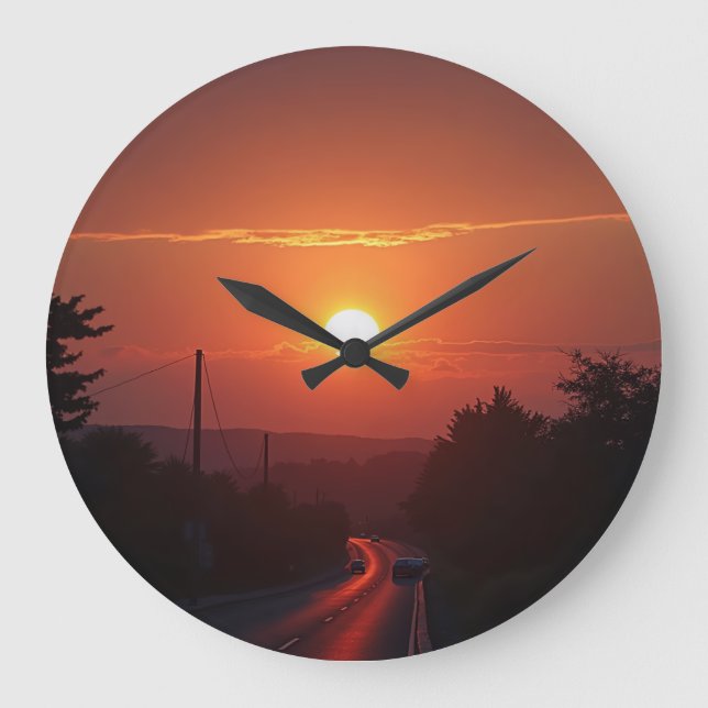 horloge du coucher du soleil (Recto)