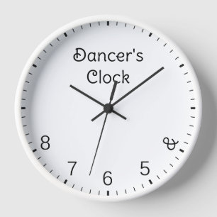 Horloge du danseur - Danser drôle Humour 5, 6, 7,