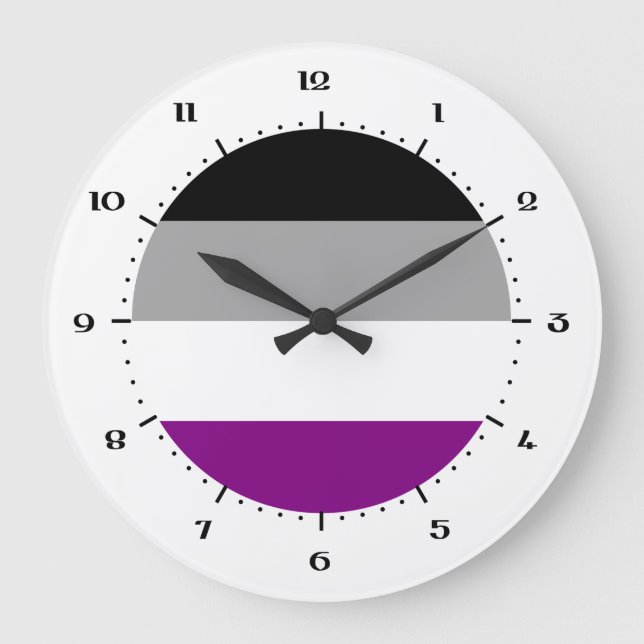 Horloge du drapeau de l'homosexualité (Recto)