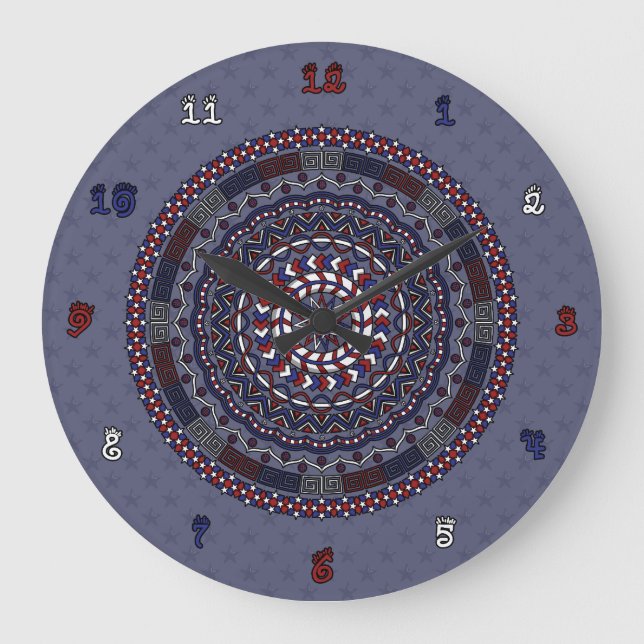 Horloge du Jour de l'Indépendance connectée (Recto)