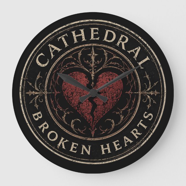 HORLOGE DU LOGO DE LA CATHÉDRALE DES CŒURS BRISÉS (Recto)