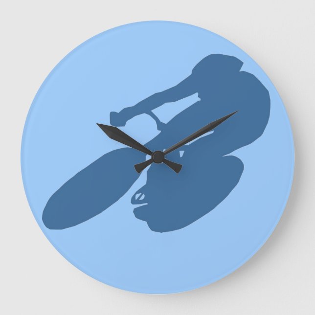 HORLOGE DU MUR À VÉLO - HORLOGES DU DESIGNER - CAD (Recto)