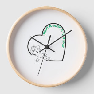 HORLOGE DU MUR DE BÉBÉ