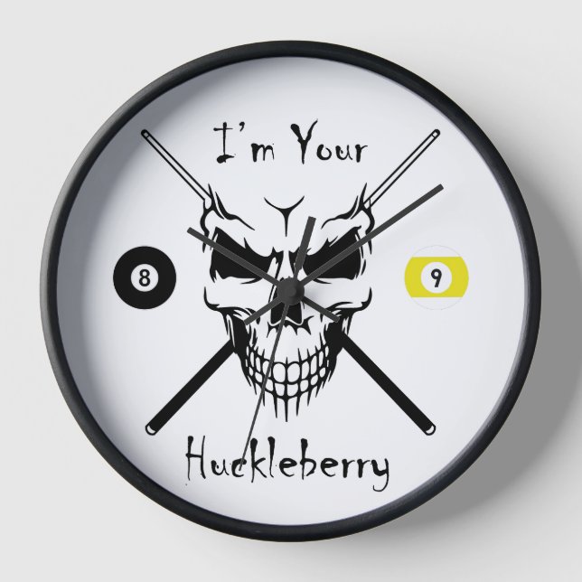 Horloge du mur de billard (Recto)