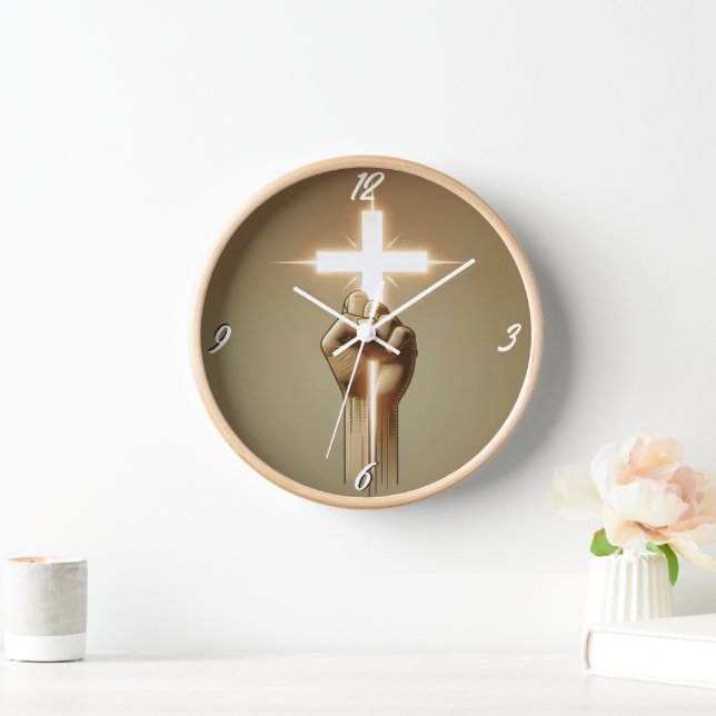 Horloge du mur de foi (Maison)
