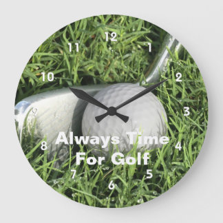 Horloge du mur de golf