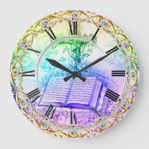 Horloge du mur de la Bible