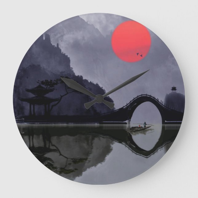 Horloge du mur du pêcheur (Recto)