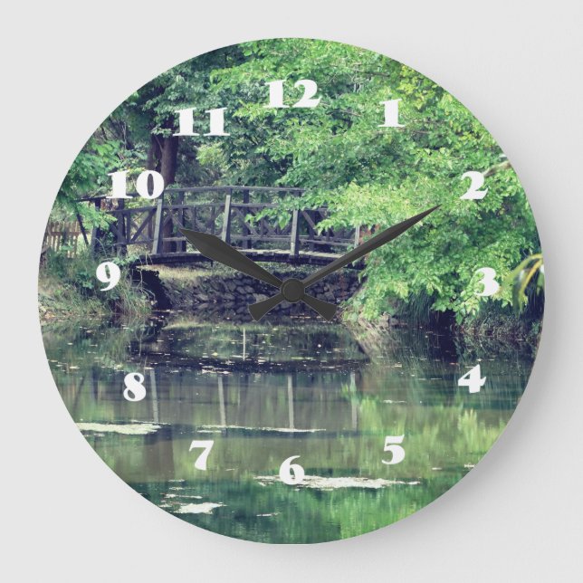 Horloge du mur du pont (Recto)