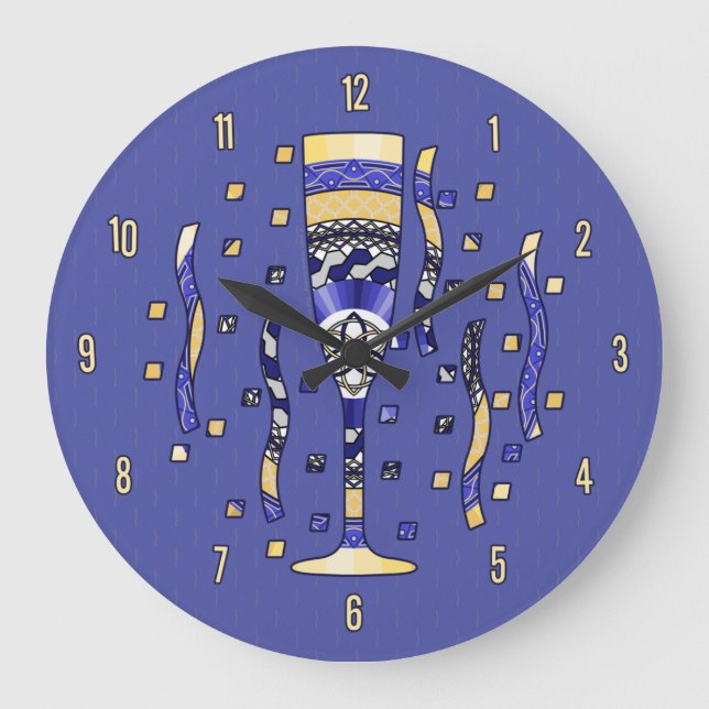 Horloge du Nouvel An (Recto)