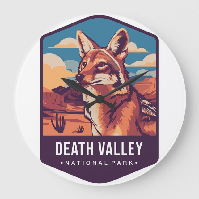 HORLOGE DU PARC NATIONAL DE DEATH VALLEY 2025 (Recto)