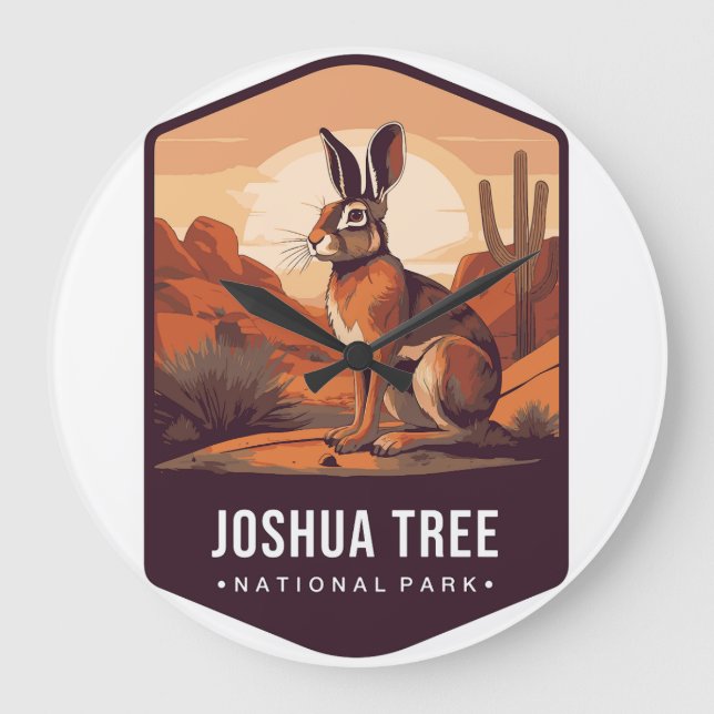 HORLOGE DU PARC NATIONAL DE JOSHUA TREE 2025 (Recto)
