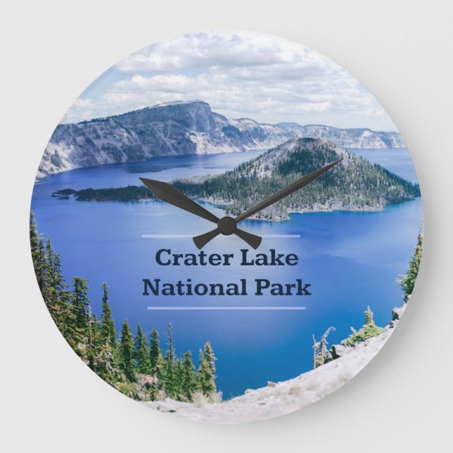 Horloge du parc national du lac Crater (Recto)