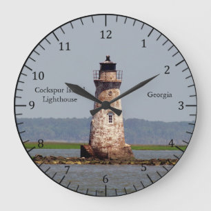 Horloge du phare de Cockspur Island