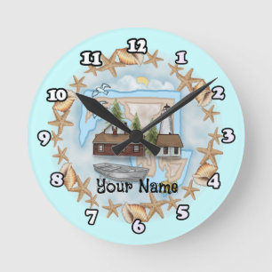 Horloge du phare de Maryland Shells