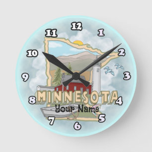 Horloge du phare du Minnesota