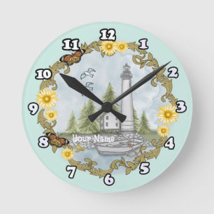 Horloge du phare Floral Alabama