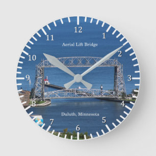 Horloge du pont de levage aérien de Duluth