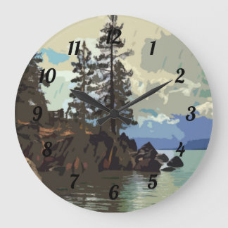 Horloge du port de sable du lac Tahoe