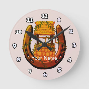 Horloge du puits de horseshoe Wishing