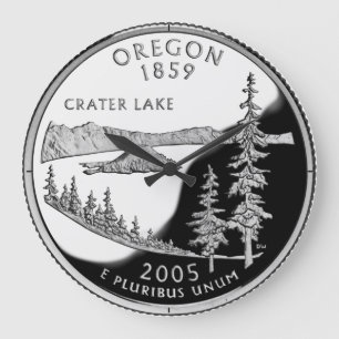 Horloge du quartier d'état de Faux Oregon