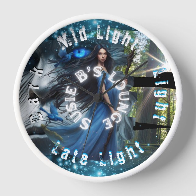 Horloge du salon Susie B's (Recto)