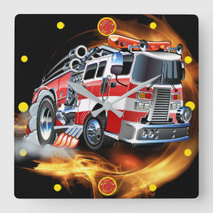 Horloge du service d'incendie