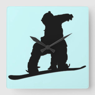Horloge du snowboard