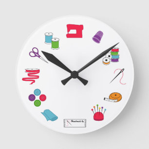 Horloge du temps de couture