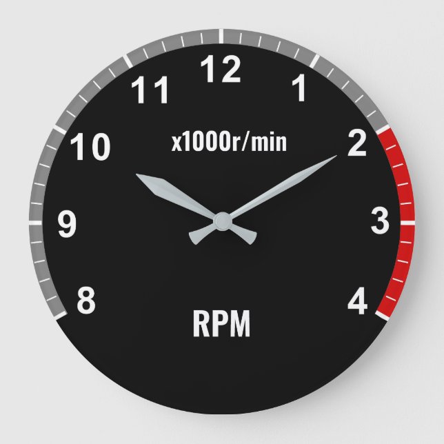 Horloge Du Véhicule - Horloge Du Garage Mécanique  (Recto)