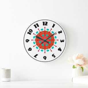Horloge du virus de la grippe